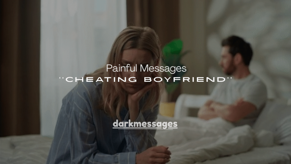 225+ Painful Messages to a Cheating Boyfriend That Speak the Truth